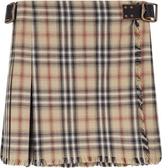 Burberry Donna, Gonne, Multicolore, 3Xs, new