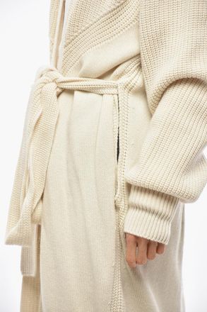 SA SU PHI Cardigan ARMOR in Cashmere con Cintura Sa Su Phi