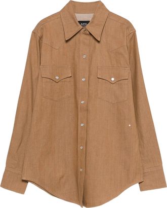 A.P.C. Camicia Western