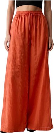 Vicolo Palazzo Trousers - Trousers - Mujer - Naranja - L
