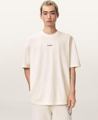 AllSaints Cotton Mirko Oversized T-Shirt, Size: XXL