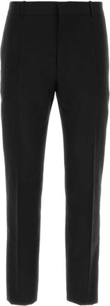 Alexander McQueen Black gabardine pant