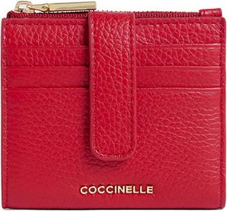 Coccinelle Portafoglio con zip - Rosso