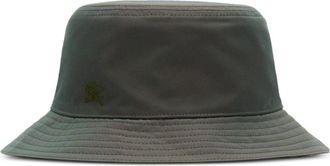 Burberry Vintage Check reversible bucket hat - men - Cotton/Cotton - M - Green