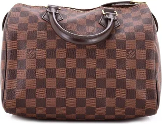 Louis Vuitton Brown Damier Speedy 25 (Authentic Pre-Loved)