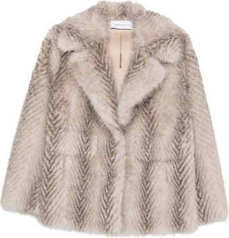 Simona Corsellini Donna, Giacche, Beige, S, new