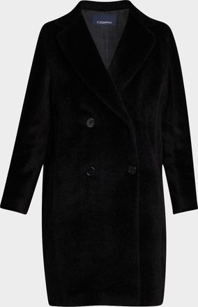 Max Mara Roseto Double-Breasted Wool Coat