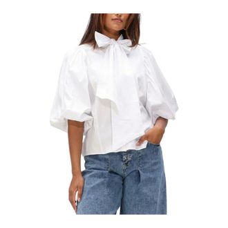 Est'seven Blouses, female, White, Size: XS Guinevere Blouse