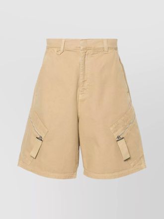 Jacquemus cotton mid-rise above-knee bermuda shorts