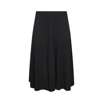 Toteme Midi Skirts, female, Black, XS, A-line Midi Skirt