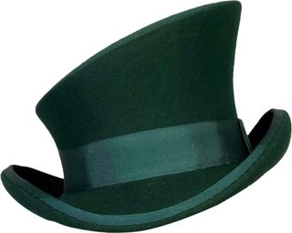 Generic oxsdMKQ Mens Womens Asymmetric Top Hat Wool Top Hat Victorian Topper Hats Dress Up Hats Steam Punk Hat Top Hat Carnival Costume Hats Tea Party Hats Fa