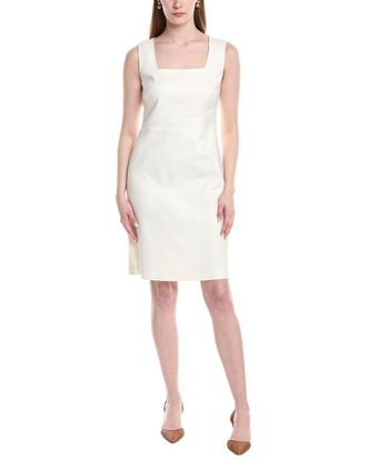 Lafayette 148 New York Spencer Linen-Blend Dress