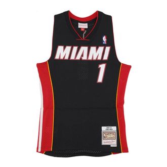 Mitchell & Ness Sportswear, male, Black, Size: XL Chris Bosh NBA Basketball Tank Top