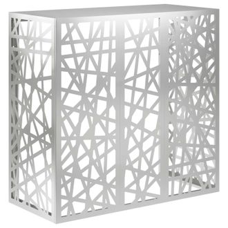 vidaXL Funda Para Aire Acondicionado Plateado 110 X 50 X 105 Cm Vidaxl