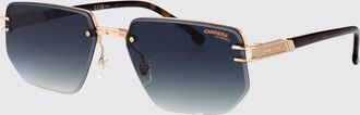 Carrera Occhiali da sole aviator rettangolari in metallo con lenti sfumate