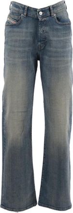 Diesel Straight Jeans, female, Blue, Size: W30 1971 D-Sent L.30 Pantaloni