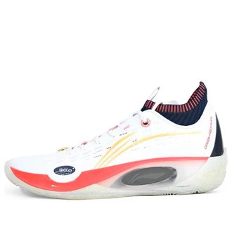 Li-Ning Wade 808 Ultra White Orange Red ABAS113-6