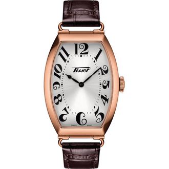 Tissot Heritage Porto Womens Brown Watch T1285093603200 Leather (archived) - One Size