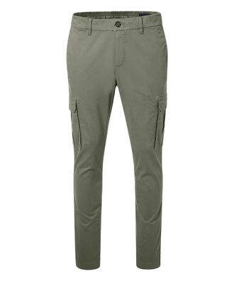 Pierre Cardin Cargohose PIERRE CARDIN PC-Cean, Herren, Gr. 30, L&auml;nge 32, dusty olive, Web, Obermaterial: 97% Baumwolle, 3% Elasthan, unifarben, bequem lang, Hosen C