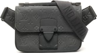 Louis Vuitton 2021-2025 S-Lock sling cross body bag - Zwart