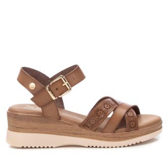 Xti Womens Wedge Sandals In Taupe