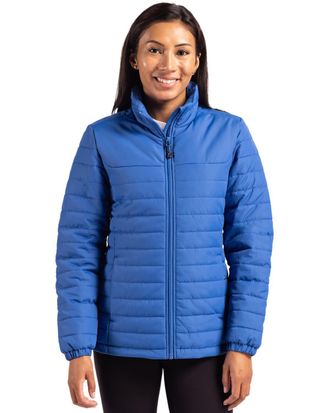 Clique Elevation Eco Full Zip Womens Puffer Jacket