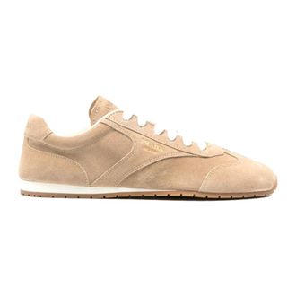 Prada Sneaker - Heren - Schoenen - Beige - Maat: 41 EU