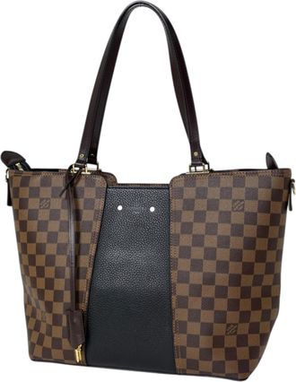 Louis Vuitton Damier Black Brown Damier Canvas Noir Tote Bag (Pre-Owned)