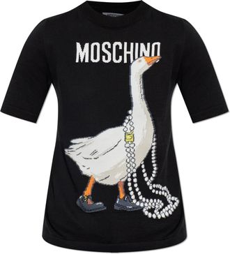 Moschino Donna, Top, Nero, S, new