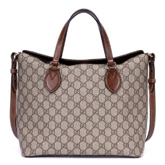 Gucci Pre-owned Womens Tote Small Handbag - Beige - One Size