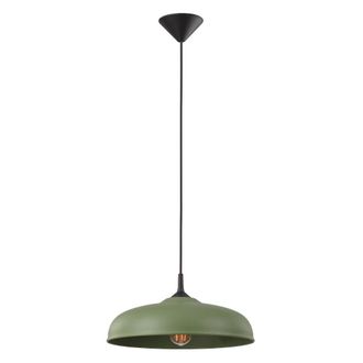 Sollux Lighting L&aacute;mpara colgantes verde oliva acero alt. 74 cm