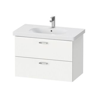 Duravit Duravit - XBase meuble sous-lavabo mural L:80 cm avec 2 tiroirs