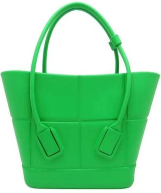 Bottega Veneta Pre-owned Vintage Tote Bag - Dames - Vintage Shopper - Groen - ONE Size - Vintage