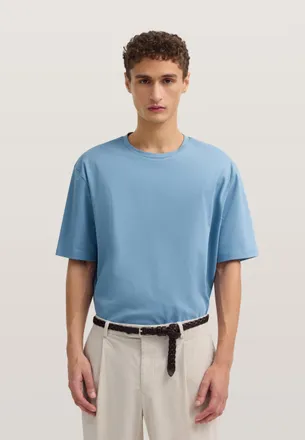 Bugatti Herren T-shirt elegant met ronde hals