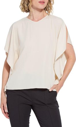 Lyss&eacute; Carmen V-Neck Scarf Top