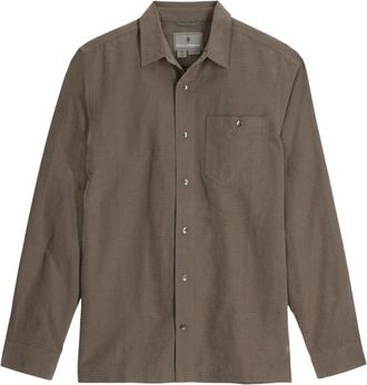 Royal Robbins Mojave Pucker L/S Hemd für Herren | grau/braun