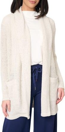 Gibsonlook Shawl Collar Cardigan in Natural at Nordstrom Rack, Size Xx-Small