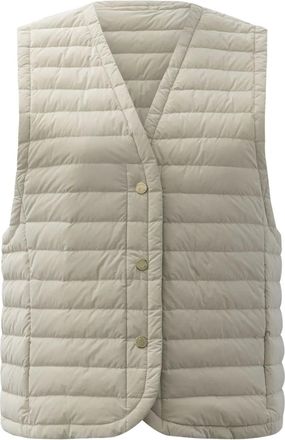Moorer Monya quilted gilet - women - Polyamide/Polyester - 40 - Neutrals