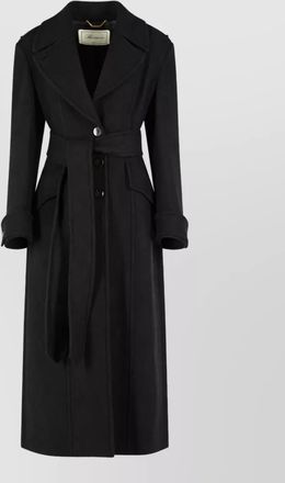 Blumarine long belted coat