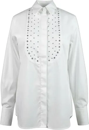 Caliban Mujer, Blusas y Camisas, Blanco, Talla: XL