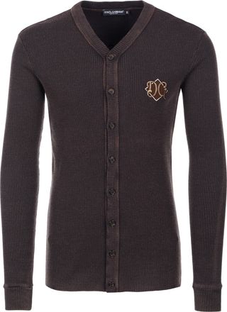 Dolce & Gabbana Cardigan donkerbruin