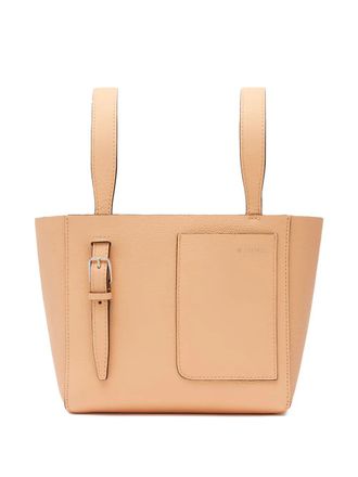 Valextra pocket tote bag - Orange