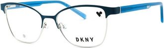 DKNY DK3007 430 Blue Teal/Silver 52mm