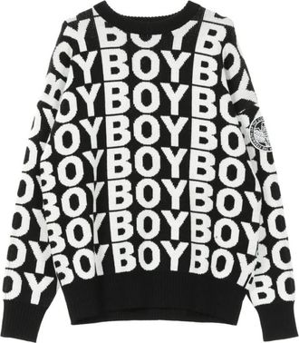 Boy London Trui - Heren - Sweatshirts - Zwart - M - Hoodies & sweatvesten
