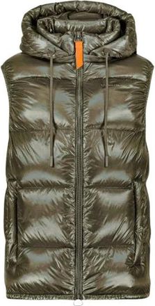 Gertrude Mouwloze C&eacute;sar Pufferjas - Heren - Bodywarmers - Groen - S - Nylon - Jassen