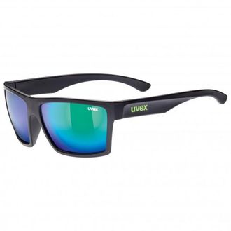 Uvex LGL 29 Mirror S3 Sonnenbrille - Unisex | schwarz/grau/t&uuml;rkis/blau