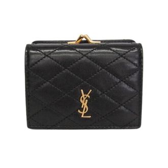 Saint Laurent Pre-owned Gabby Compact Wallet - - Pre-owned - Donna - Nero - ONE SIZE