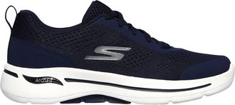 Skechers Womens Go Walk Arch Fit Motion Breeze Sneaker In Navy/navy
