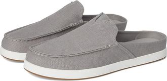 Toms Alonso Mule Mens Lace-up Boots Drizzle Grey Canvas : 11.5 D - Medium, Cotton
