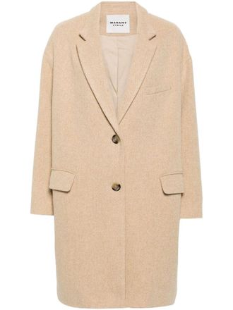 Isabel Marant Limiza coat - Brown